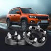 VEVOR Wheel Spacers, 1.5" 6"x5.3" Wheel Adapters, 6 Lug Forged Spacer, 87.1 mm Bore Hubcentric M14 x1.5 Studs Spacers, Fit for Ford F150, Expedition - 2 of 4
