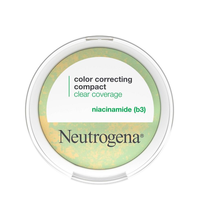 Neutrogena Clear Coverage Color Correcting Powder Compact - 0.38oz, 1 of 10