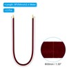 Unique Bargains Hotel Adjustable Velvet Crowd Control Stanchion Rope with Snap Hooks 2 Pcs - 2 of 4