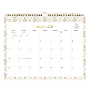 Blue Sky The Everygirl Monthly Wall Calendar 15"x12" Channie Desert Rose - 1 of 4