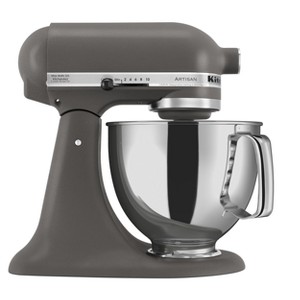 KitchenAid Artisan Series 5qt 10-Speed Stand Mixer Imperial Gray - Hearth & Hand™ with Magnolia: Metal, 325W, Dishwasher-Safe - 1 of 4