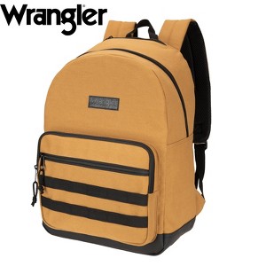 Wrangler Backpack for Men and Women, Water Resistant Casual Daypack for Travel, Work School, Laptop Backpack with Notebook Sleeve - 1 of 4
