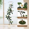 Jojoka Artificial Magnolia Tree with Planter Pot, Realistic Faux Floor Plant for Indoor Home Living Room Office Decor - 2 of 4