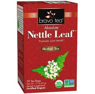 Bravo Teas & Herbs Nettle Leaf Tea - 1 Box/20 Bags
