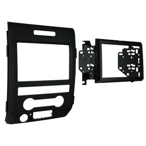 Metra® Double-DIN Installation Kit for 2009 through 2014 Ford® F-150 in Black - 1 of 4