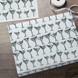 Personalization Mall Martini Wrapping Paper Roll - 1 of 1