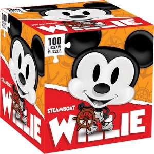 MasterPieces Steamboat Willie 100 Piece Jigsaw Puzzle for Kids - 1 of 4