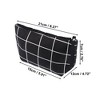 Unique Bargains Women's Durable Lattice Small Cosmetic Bag 1 Pc - 2 of 3