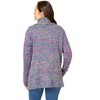 Woman Within Plus Size Multi Marled Cardigan - 3 of 4
