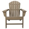 Leisure Classics UV Protected Indoor Outdoor Lounge Deck Chair, Gray (2 Pack) - 3 of 4