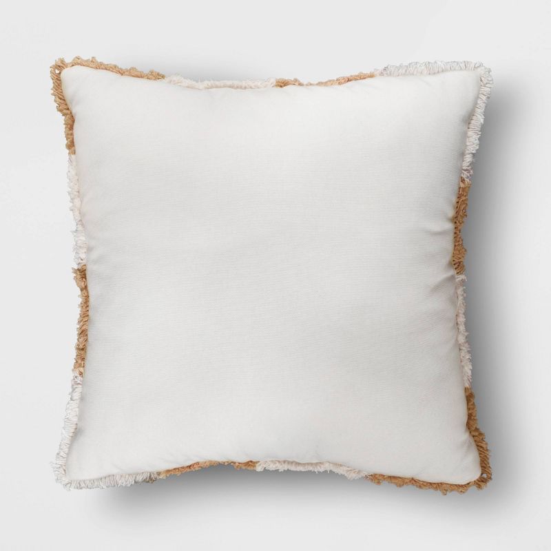  Tufted Checkerboard Cotton Square Throw Pillow - Room Essentials™, 6 of 12