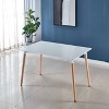 Vynxaria Versatile Coffee Table for Dining and Office Spaces with Easy Assembly - 2 of 4
