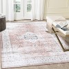 Washable Runner Rug – Low Pile, Non-Slip Vintage Carpet for Kitchen, Entryway, Hallway, Laundry Room, or Bathroom - 2 of 4