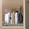 VEVOR Pan and Pot Rack, Expandable Pull Out Under Cabinet Organizer, Cookie Sheet Baking Pans tray Organization, Adjustable Wire Dividers - 2 of 4