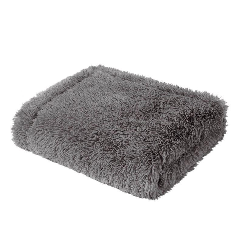 50"x60" Amaya Faux Fur Throw Blanket - Madison Park, 1 of 9