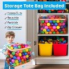 Play22usa Ball Pit Balls 200 Pack with Storage Bag – Crush Proof, BPA Free, 7 Bright Colors, 2.2” Play Balls for Toddlers & Kids - 3 of 4