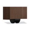 HON Mod Mobile Pedestal, Left or Right, 3-Drawers: Box/Box/File, Legal/Letter, Sepia Walnut, 15" x 20" x 28" - 4 of 4