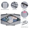 MaseiKar Travel Duffle Bag for Men, Weekender Bag for Women with Toiletry Bags, Carry On Overnight Bags with 17.3 inch Laptop Pouch - 3 of 4