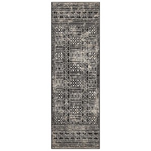 Gemstone Modern Transitional Border Contemporary Indoor Area Rug by Blue Nile Mills - 1 of 4