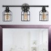 3-Light Industrial Wired Vanity Pendant Matte - Lalia Home - 3 of 4