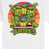 Men's - Teenage Mutant Ninja Turtles - Retro Sunset Circle Short Sleeve Graphic T-Shirt - 2 of 4