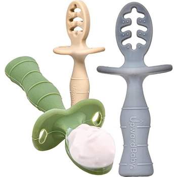 Upward Baby Bib Spoon Bowl Placemat 6-12 Months 8pc Set Multi : Target
