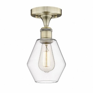 Cindyrella - 1 Light Semi-Flush Mount In Nautiical Style-10.25 Inches Tall and 6 Inches Wide - 1 of 1
