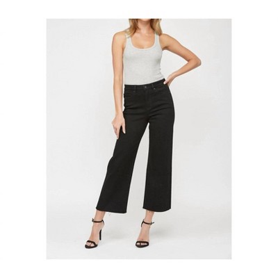 Women's Wide Leg Crop - mica denim