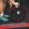COZONY 2-Inch Cast Iron Weight Plates, Rubber Coated  Plates for Strength Training and Home Gym - 3 of 4