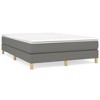 Bed Frame Dark Gray Fabric (100% polyester), plywood, engineered wood - 2 of 4