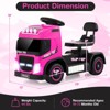 Infans 6V Kids Electric Ride-on Truck Battery Powered Ride-on Toy w/LED Lights - 2 of 4