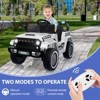 Jojoka 12V Kids Ride-On Truck with Remote Control, LED Lights, Music & Bluetooth, 2 Driving Modes, Shock Absorbers, for Ages 2-5 - 2 of 4