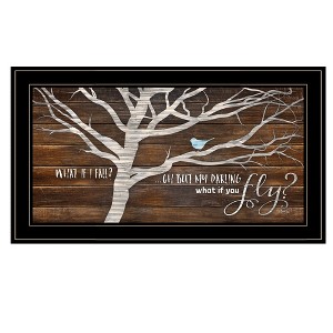 Trendy Modern Framed Wall Art Large Handcrafted Wood Decor for Living Room, Fade Resistant, Ready to Hang, Minimalist Design - 1 of 4