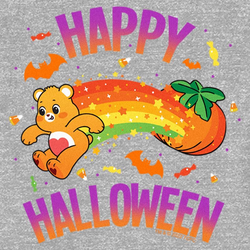 Care Bears Halloween Tenderheart Bear Rainbow T-Shirt, 2 of 4