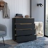NicBex 4 Drawer Dresser for Bedroom,Modern Style Drawers with Free Handle,Dressers for Kids Room,Living Room,Entry and Hallway,Multicolor - 2 of 4