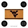 Evergreen West Virginia University Logo Turf Mat, Brown- 28 x 16 Inches Indoor Outdoor Doormat - 4 of 4