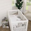 NoJo Elephant Hugs Grey and White I Am So Loved 100% Cotton Photo Op Fitted Crib Sheet - 4 of 4