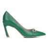 New York & Company Women's Katerina- Lizard Embossed Pump Heels - 2 of 4