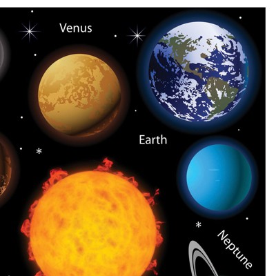 Solar System Science Die-Cut Magnets Set