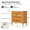 Herlinda 3-Drawer Nightstand with Built-In Outlet|ARTFUL LIVING DESIGNS - 3 of 4