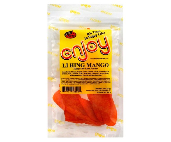 Enjoy Li Hing Mango 2 oz