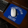 Presbyterian College Blue Hose Logo Low Profile Thin Mouse Pad - 2 of 2