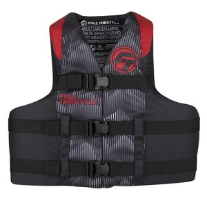 Full Throttle Adult Dual-Sized Nylon Water Sports Vest - 1 of 3