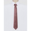 Allegra K Men's Self-tied Textured Wide Necktie - 2 of 4