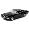 1969 Dodge Charger R/T Black "Muscle Car Collection" 1/25 Diecast Model Car by New Ray - 2 of 3