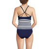 Lands' End Women's Tugless High Neck Strappy Back Tankini Swimsuit Top - 2 of 3