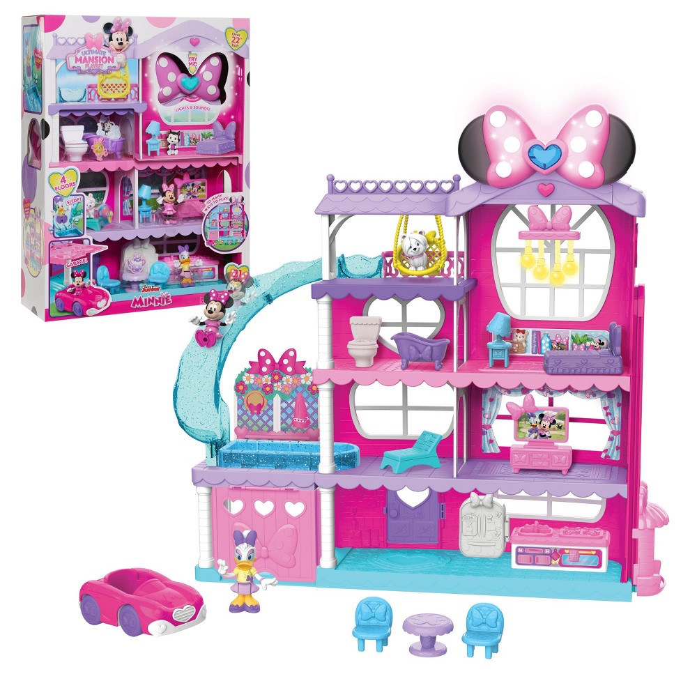 Photos - Doll Accessories Disney Junior Minnie Mouse Ultimate Mansion Playset