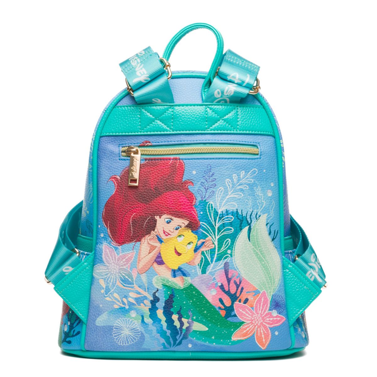 The Little Mermaid - Ariel WondaPop 11" Vegan Leather Fashion Mini Backpack - thumbnail 2