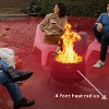 Tiki Social Outdoor Fire Pit Black - 4 of 4