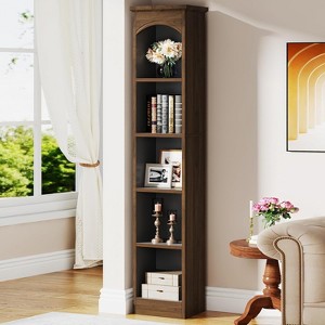 Hommoo 70.9-Inch Tall 5-Tier Narrow Cube Bookcase - 1 of 4